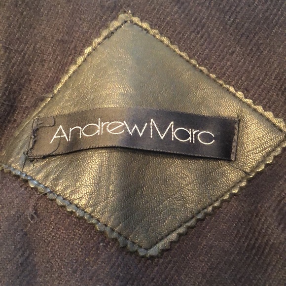 Andrew Marc Leather Jacket with Removal Vest - Picture 7 of 15